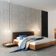 dipan modern minimalis/dipan kayu rangka tempat tidur 200x100