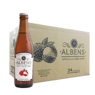 Albens Cider Apple &amp; Lychee Cider 24 x 330ml [Cider]