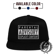 TOPI SNAPBACK PARENTAL ADVISORY 01