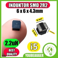 Alternator smd 2R2 2.2uH inductor power 2.2 uH 6x6x4.3mm i5
