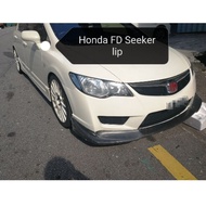 Honda civic fd seeker front skirt lip