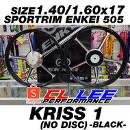 SPORT RIM ENKEI 505 KRISS 1 K110 K100 ENKEI HYLOS ALLOY FORGED SP505 / 505 / FG505  SP522  W100 SPOR