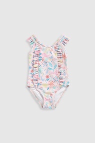 ชุดว่ายน้ำเด็กผู้หญิง Mothercare Flamingo Swimsuit HC694