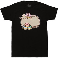 Pusheen The Cat Pusheen Donut Stack T-Shirt New Hot Selling Men's Clothing Featured