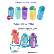 Tupperware Twinkle Straw Tumbler 350ml/ 500ml / Square Away 400ml / Straw Only Tupperware Water Bott