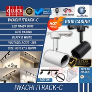 Replaceable GU10 LED Track Light Spotlight Spotlight Aluminum Rails Lamp Ceiling light Lampu Track C