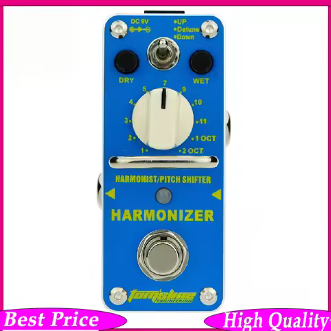 AROMA AHAR-3 Mini Single Effect Harmonizer Harmonist/Pitch Shifter Electric Guitar Effect Pedal with