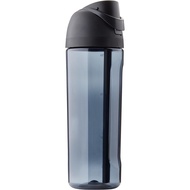 （2-pack）FreeSip Tritan water bottle, water bottle with straw，with Locking Push-Button Lid, 25-OZ