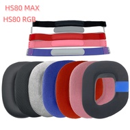 Ear pads For CORSAIR HS80 RGB / HS80 MAX Headphones Replacement Earmuff ear cushion ear pillow headb