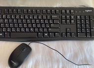 Logitech 有線鍵盤滑鼠套裝