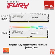 Kingston Fury Beast 6000MHz NON RGB / RGB CL30 [ White ] Ram