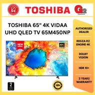 Toshiba 65-Inch 4K VIDAA UHD QLED Smart TV