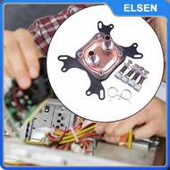 CPU ELSEN บล็อคน้ำหล่อเย็นฐานทองแดง50มม. สำหรับคอมพิวเตอร์