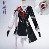 Honkai Star Rail March 7th Evernight Long Night Moon Cosplay Costume