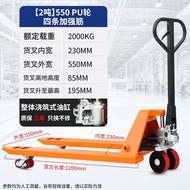 Diniu Forklift Manual Hydraulic Hand Truck2Ton2.5Ton3Ton5Ton Pallet Hydraulic Hand Truck Loading and