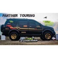 STICKER MOBIL ISUZU PANTHER TOURING STICKER PANTHER TOURING STIKER