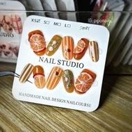 [Pipo Nails] Handmade press on nails Fruits Series in Size XS