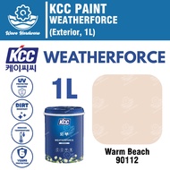 KCC PAINT Weatherforce (90112 [Warm Beach], Exterior Paint, 1L)
