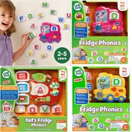 BNIB: LeapFrog Tad's Fridge Phonics Magnetic Letter Set Toy Red Pink Yellow