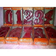 LILIN Birthday Number Candles
