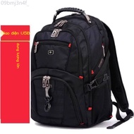 [HOT HIT] Swiss men's backpack, laptop bag, large capacity 60L/80L, business travel, men's backpack,