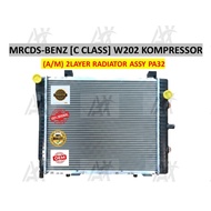 MERCEDES BENZ W202 C230 KOMPRESSOR/W208 CLK 230 CBU 93'-06'36MM HIGH QUALITY RADIATOR