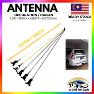 LUC Truck Lori Led Antenna Car And Lorry Truck Kereta Aksesori Antena 36Inch 59inch 3Feet 1.5m Decor