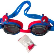 蜘蛛俠 - 1付裝 藍+紅色 兒童游泳護目鏡（漫威蜘蛛俠）/卡通動漫/游泳眼鏡/夏季運動/隨機發貨