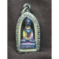 LP Huan Phra Somdej Leklai Amulet BE2550 龙婆宏 七彩力泥 崇迪 佛牌