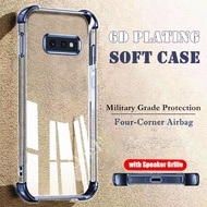 For Samsung Galaxy S10e 5.8 inch SM-G970F G970U G970N G970W G970X Four-Corner Airbag Slim Soft Clear