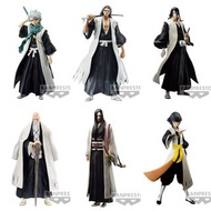 日版/代理版 BLEACH 死神 SOLID AND SOULS 山本元柳齋重國 碎蜂 卯之花烈 朽木白哉 更木劍八 日番谷冬獅郎  護廷十三隊 隊長 景品 公仔
