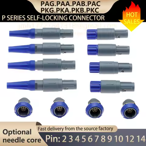 1P blue PAG PAA PAB PAC PKG PKA PKB PKC medical plastic plug socket 2 3 4 5 6 7 8 9 10 12 14 pin pus