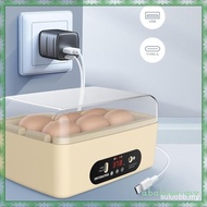 【In stock】[AbabixaMY] Mini Egg Automati Temperature Control Digital Egg Turner Tray Egg Hatcher Mach