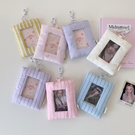 Ins Embroidered Heart Hollow 10cm Card Holder Small Pillow Pendant Card Holder Campus Card Holder
