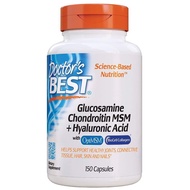 Doctors Best Glucosamine Chondroitin MSM + Hyaluronic Acid, 150 Caps Doctors Best Glucosamine Chondr