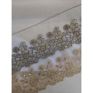 BORDER LACE/BORDER BAJU BERMANIK/BORDER SEQUIN