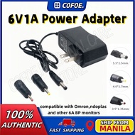 C0F0E. 6V 1m Omron Indoplas Digital Blood Pressur Monitor/ Universal Blood Pressure Charger/ Power S