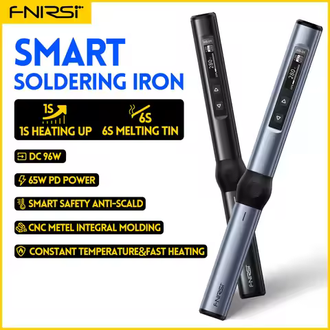 FNIRSI HS-01 Station Welding 65WPD Adjustable Constant Temperature Portable Electric Soldering Iron 