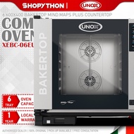 UNOX BAKERTOP MIND.MAPS 6 600x400 PLUS Countertop XEBC-06EU-EPRM (14000W) Combi Oven Smart Baking Cooking Commercial