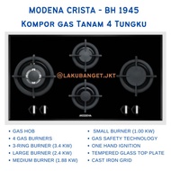 Modena Crista - Bh 1945 / Kompor Gas Tanam 4 Tungku Free Ongkir