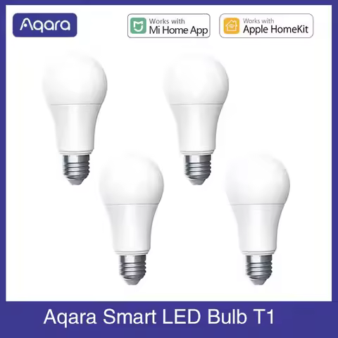 Aqara Smart LED Bulb T1 Zigbee 3.0 E27 2700K-6500K 220-240V APP Remote Lamp Light For Xiaomi smart h