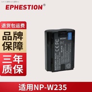 เหมาะสำหรับ Fuji NP-W235แบตเตอรี่ฟูจิฟิล์มแบตเตอรี่ฟูจิ XT4อุปกรณ์เสริมกล้องไมโครขนาดเล็ก X-T4ชิ้นส่