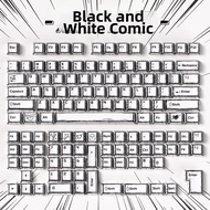 LEOBOG | PBT Hot Sublimation Keycaps for hi8 hi75 F75 Keyboard Kit Original Height