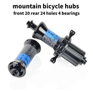 Original Mountain Bicycle Hubs Front 20 Rear 24 Holes 4 Bearings 6 Paws 72 Clicks HG 11 Speed  Bike 