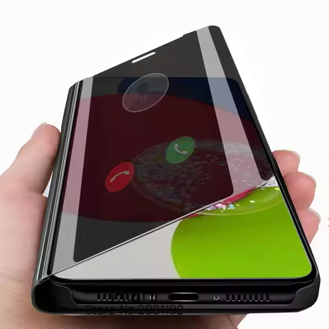 For Samsung Galaxy A52S 5G Case Smart Mirror Flip Cover For Samsung A52S 5G A 52S A52 S Shockproof M