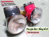 [HCM] Đầu đèn 67 / Pha gáo đèn 67 / Đồng hồ 67 (Đen hoặc Đỏ)