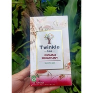 COMBO 5 BOXES Twinkle English Breakfast Black Tea Bags 36g (1.8g x 20 bags)