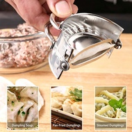 2Pcs Stainless Steel Pierogi/Dumpling Maker Multi-Purpose Baking Tool Preparing Pierogies & Empanada