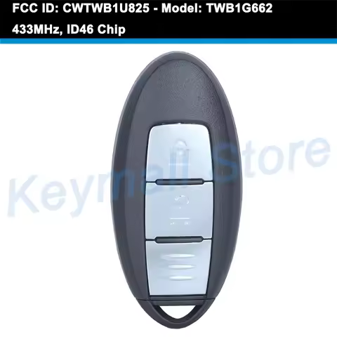 KEYECU Smart Remote Key Fob 2Buttons for Nissan Mircra Juke Note Leaf Cube Navara Renault Alaska 285