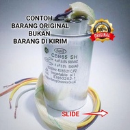 Ready New Kapasitor Mesin Cuci 2 Tabung Sanken 8 + 4uf Original